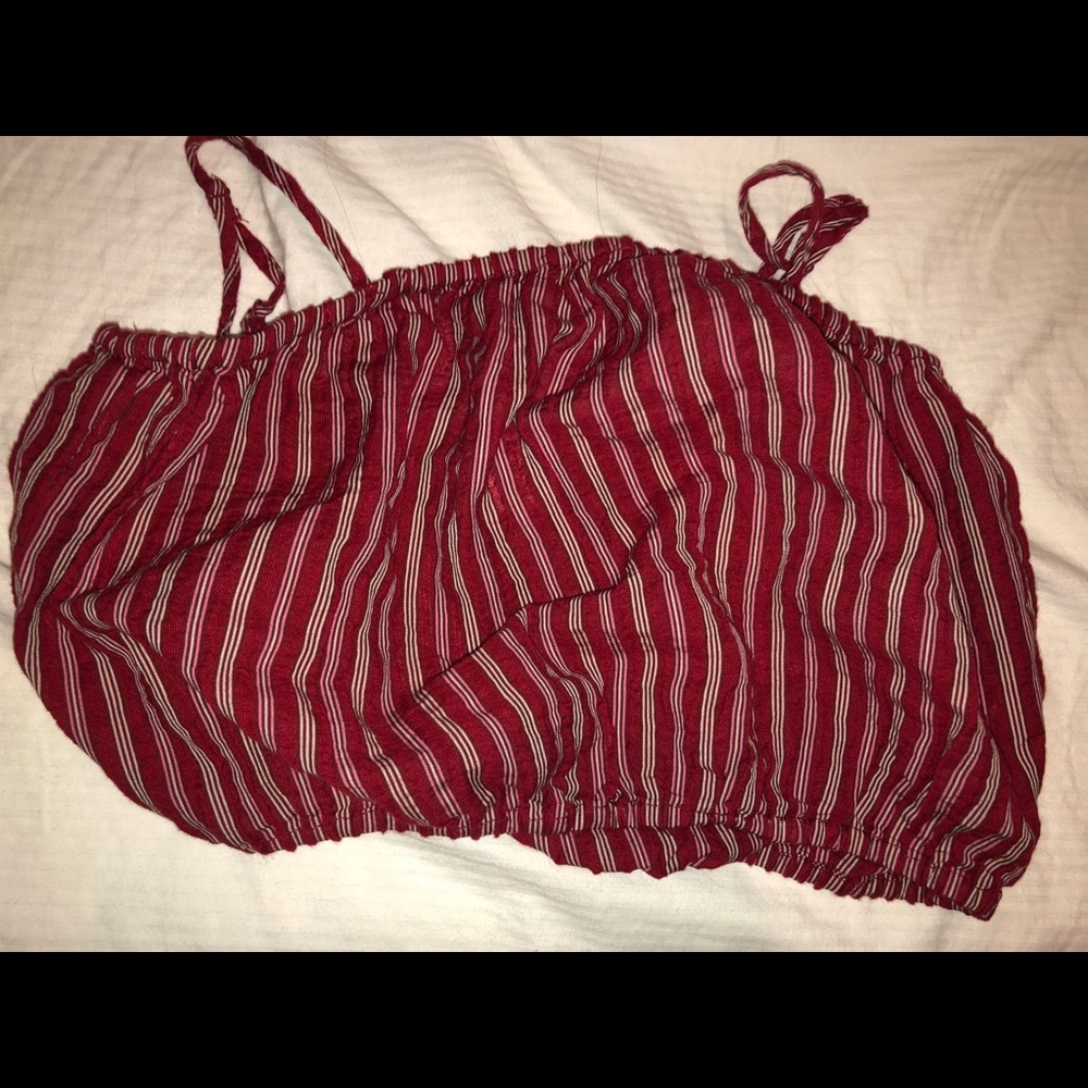 size xs anerican eagle croped tank